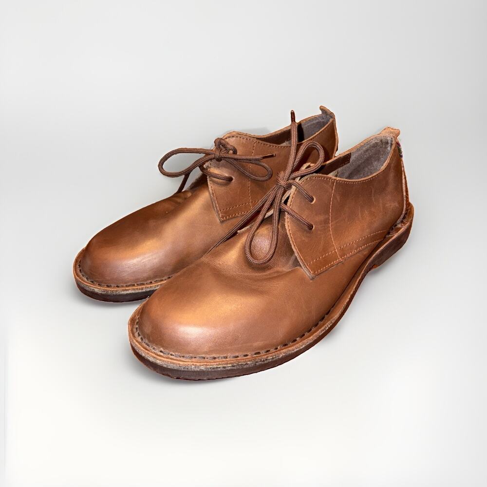 Veldskoen Heritage Mens Brown Leather Handmade South Africa Low Chukka Shoes 11